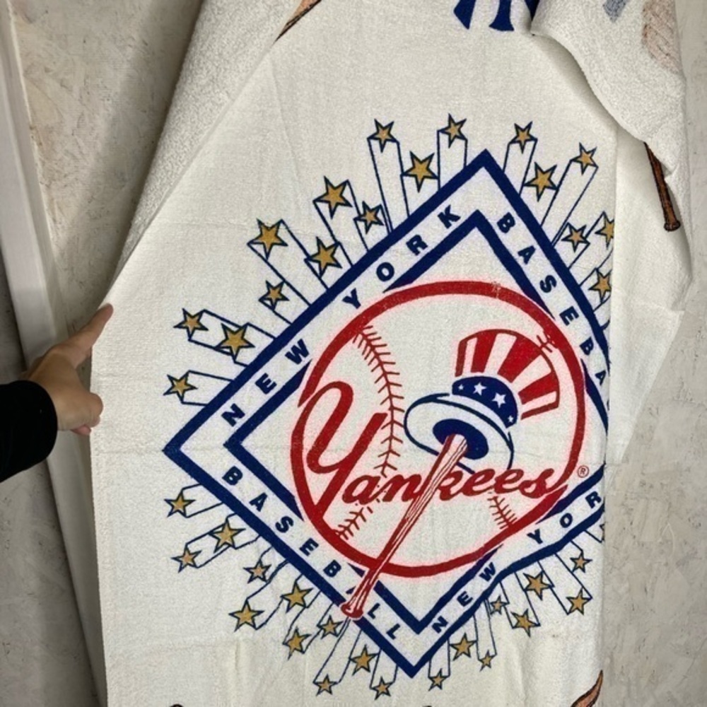 Yankees 1992 Bibb deadstock‎ towel MLB - Picture 2 of 10